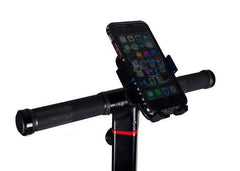 Cell phone holder for height adjustable handlebar - Mini Pro